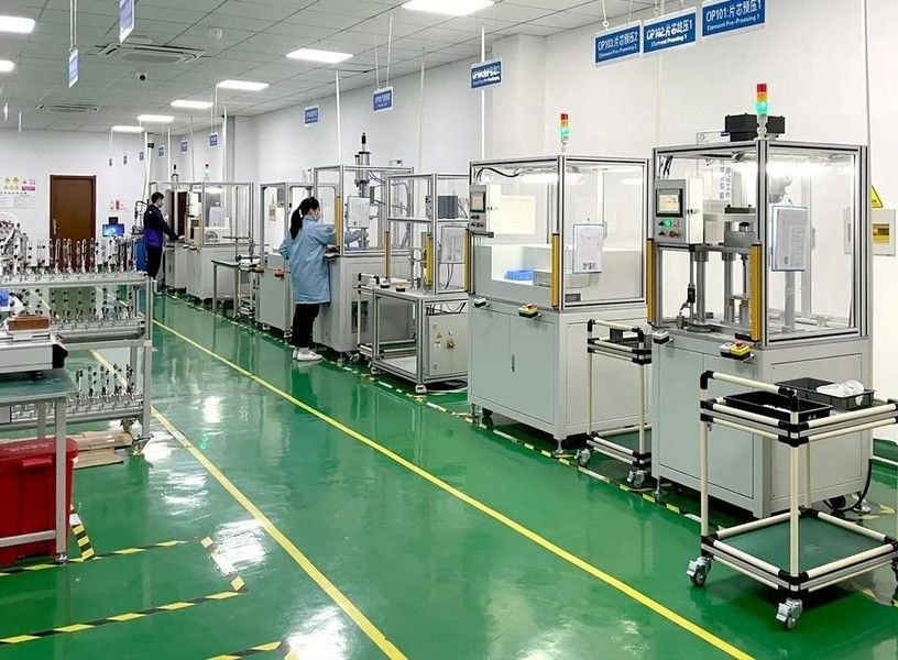 Shanghai Oetex Auto Parts Co.,Ltd manufacturer production line